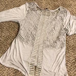 Cutout long sleeve top